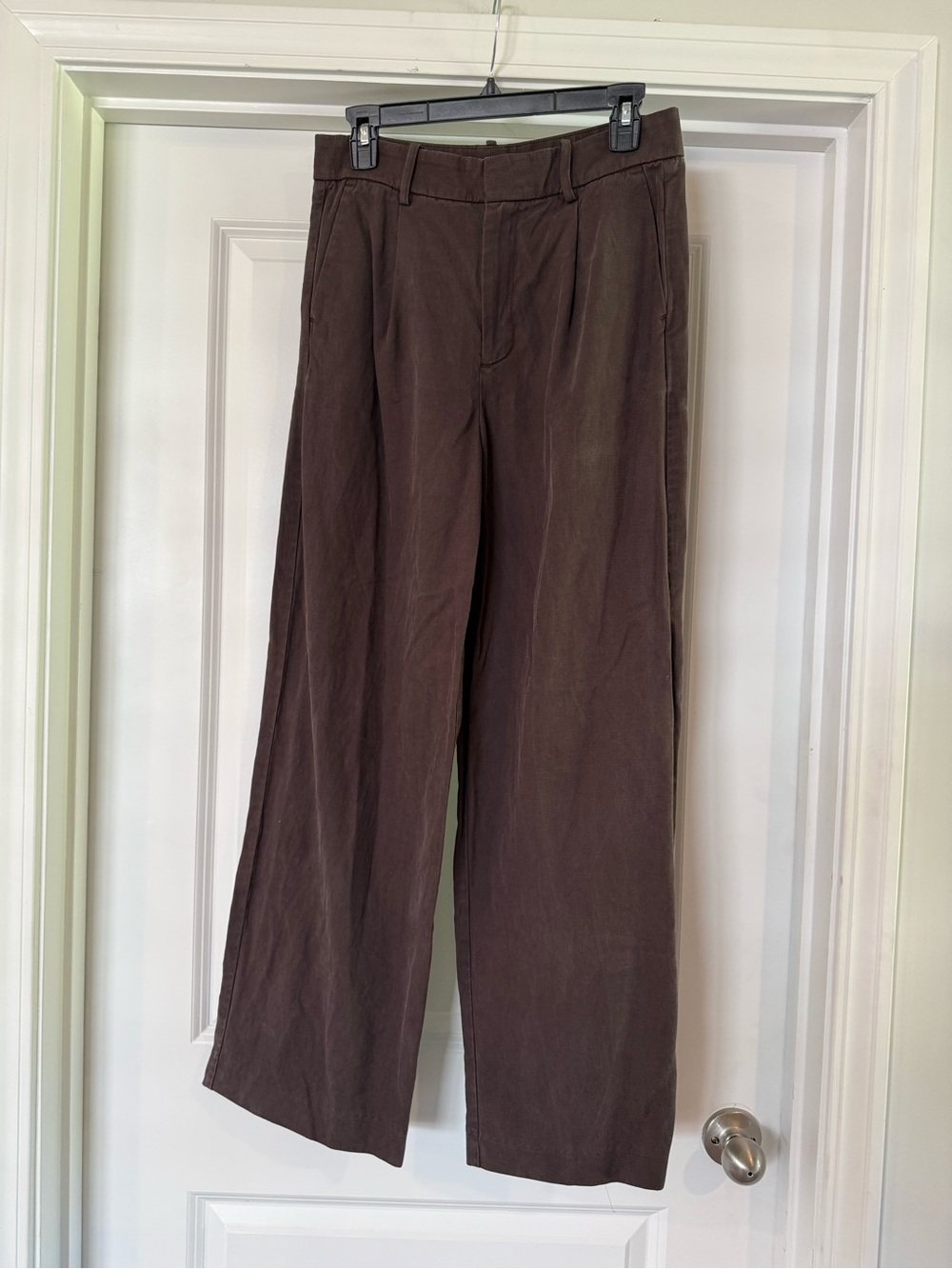 Madewell Slouchy Straight Pants in Drapey Twill size 2 - Picture 3 of 9